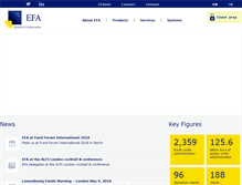 Tablet Screenshot of efa.eu