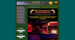 Desktop Screenshot of efa.ch