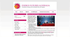 Desktop Screenshot of efa.com.au