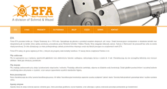 Desktop Screenshot of efa.com.pl