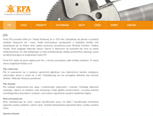 Tablet Screenshot of efa.com.pl