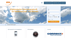 Desktop Screenshot of efa.de