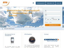 Tablet Screenshot of efa.de